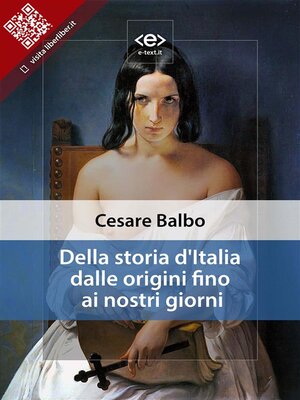 cover image of Della storia d'Italia dalle origini fino ai nostri giorni